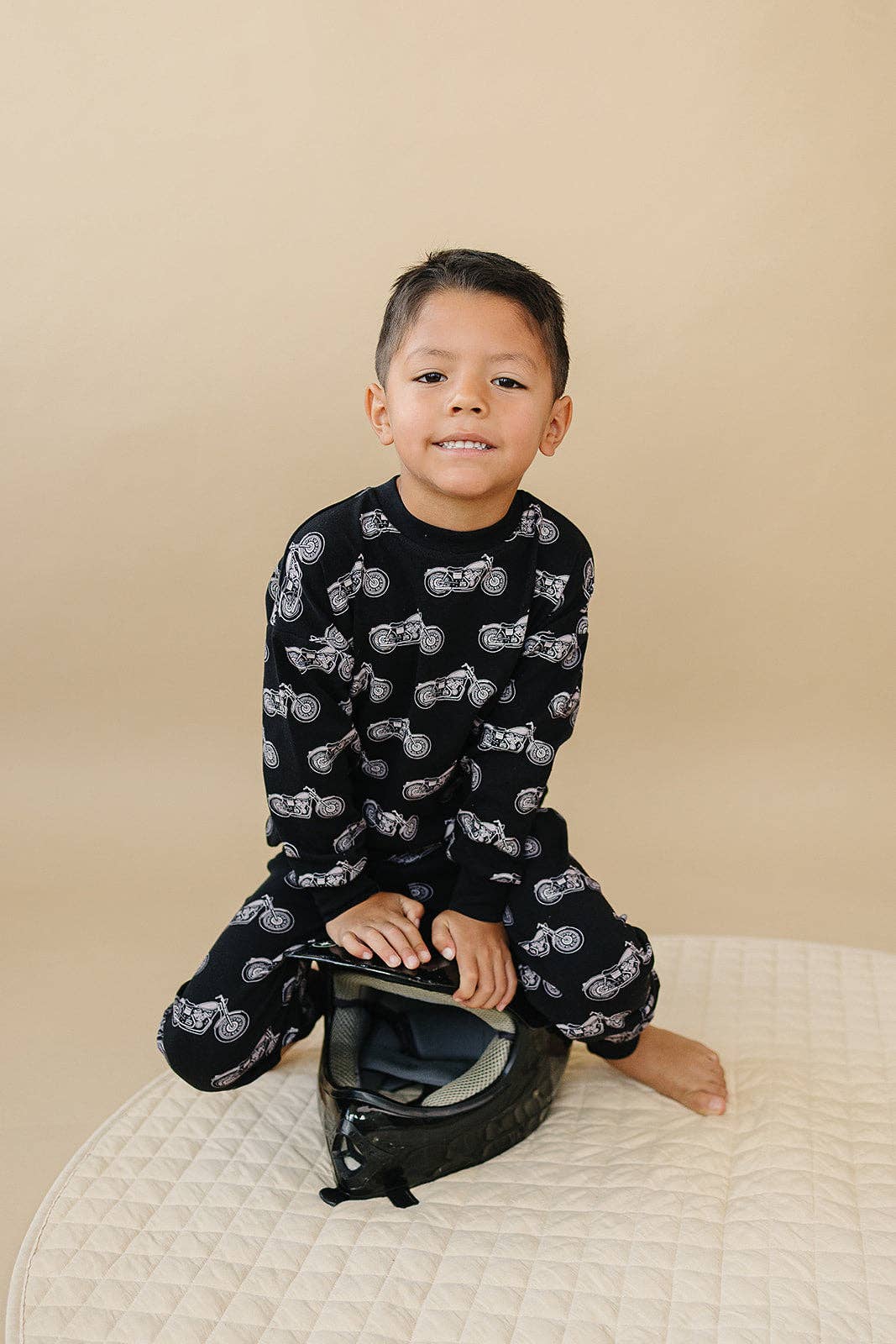 Born to Ride Black Jogger Set