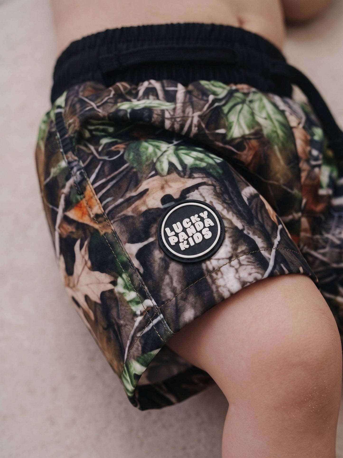 Colter Camo Dark Swim Trunks