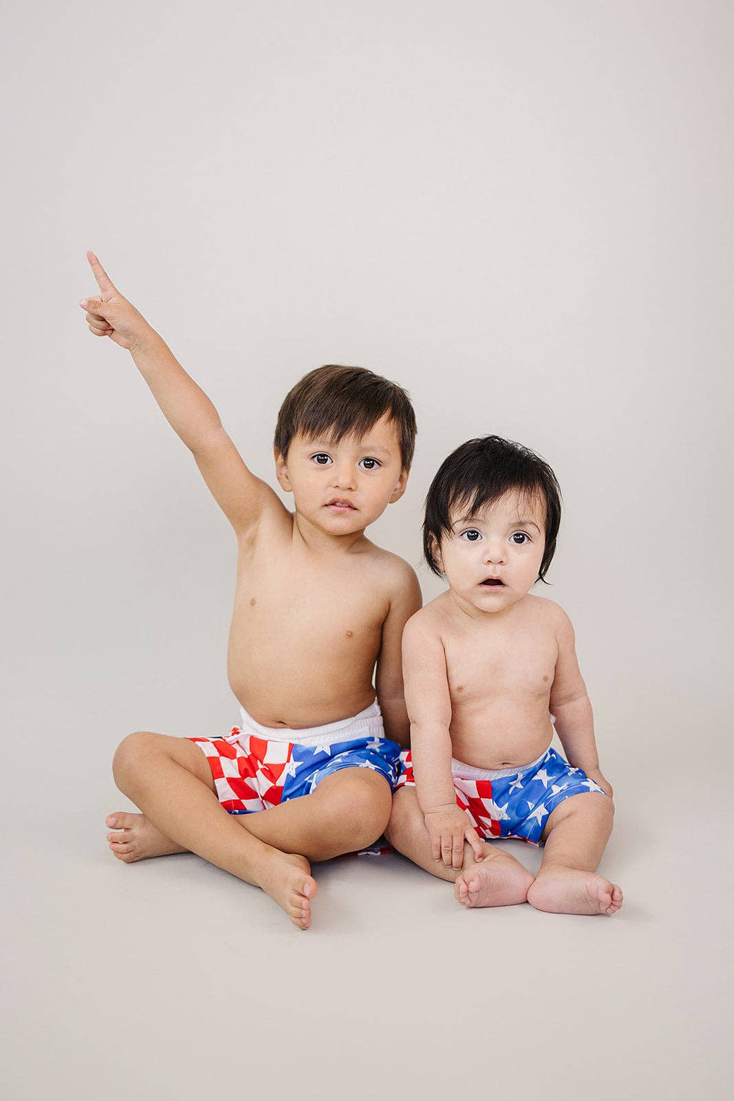 4th of July Patriotic Swim Trunks