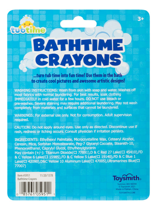Bathtub Crayons