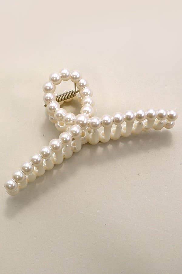 Pearly Claw Clips