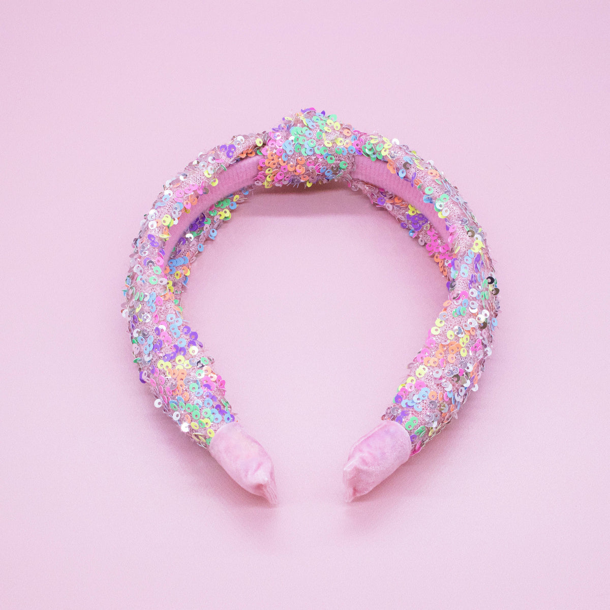 Kids Knotted Sequin Headband
