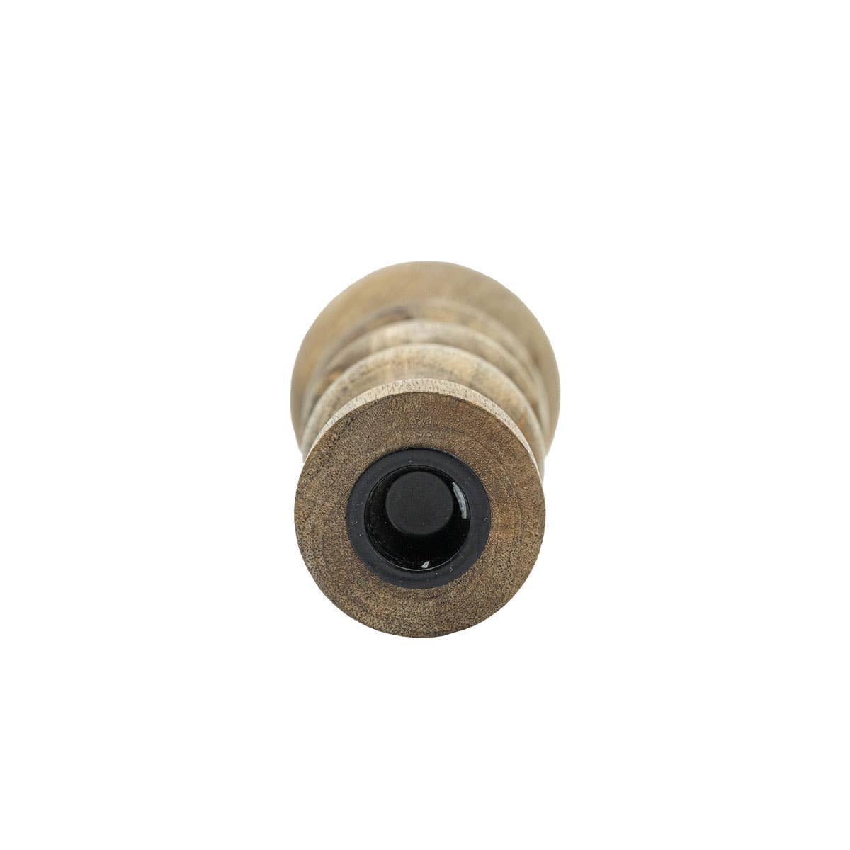 Elise Wood Taper Candle Holder