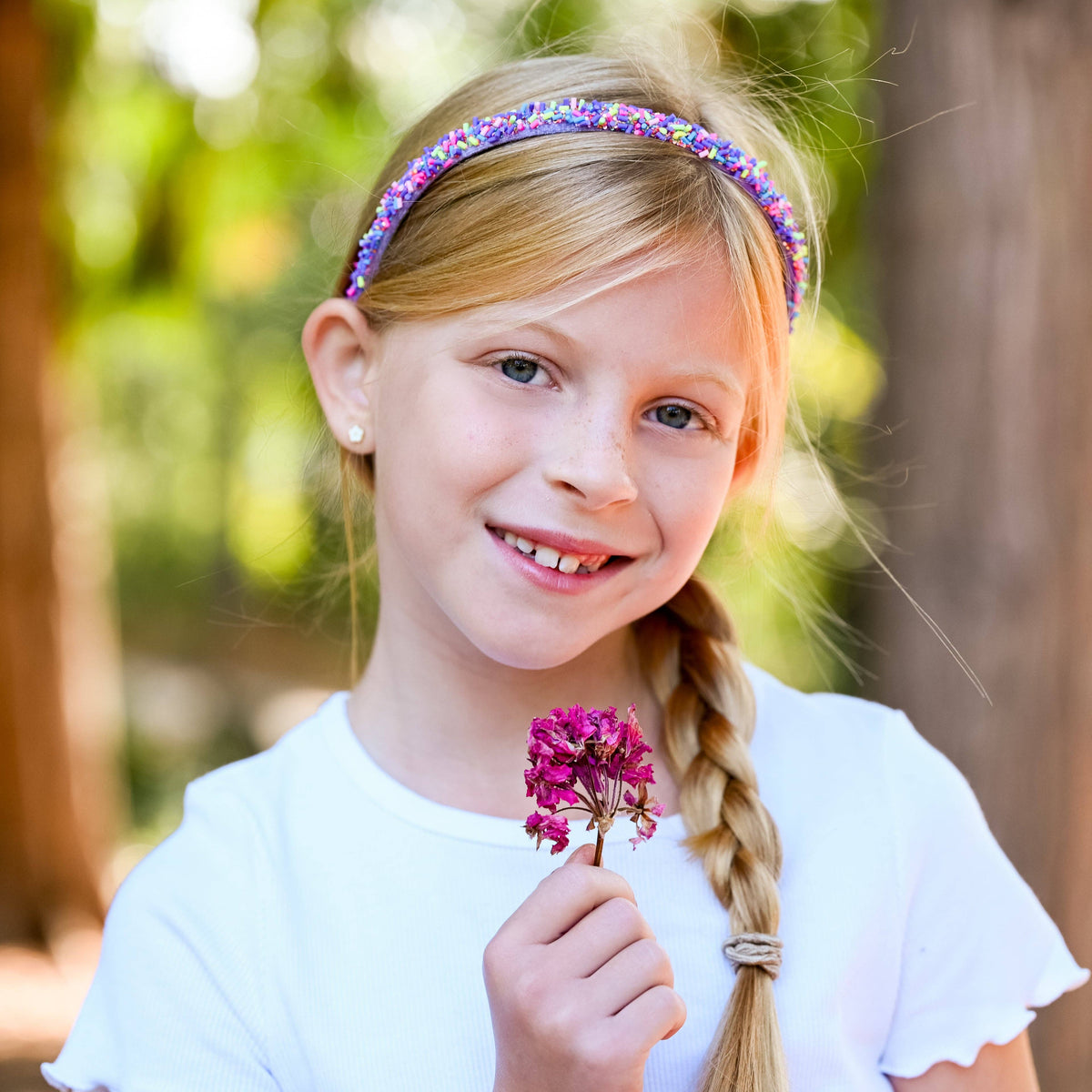 Thin Birthday Sprinkle Non-Slip Headband