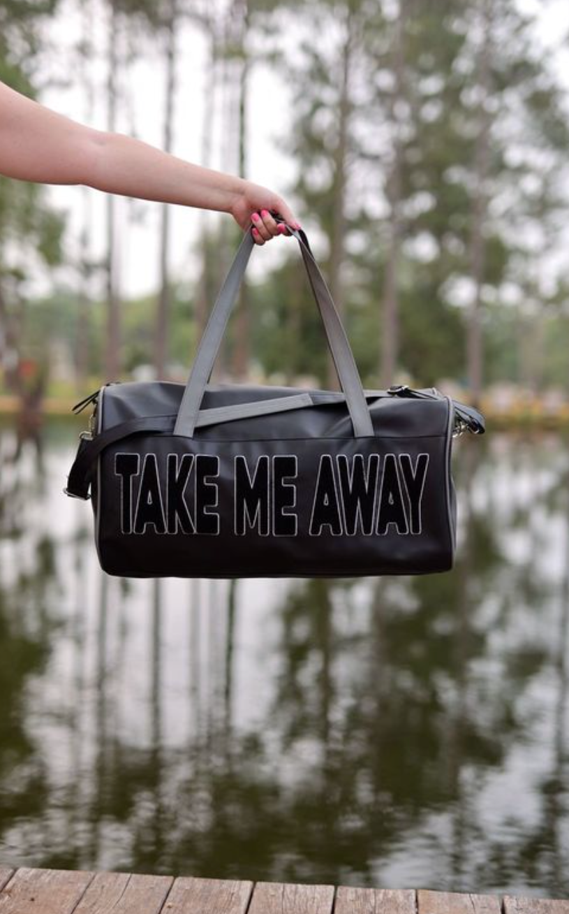 Take Me Away Duffle Midnight