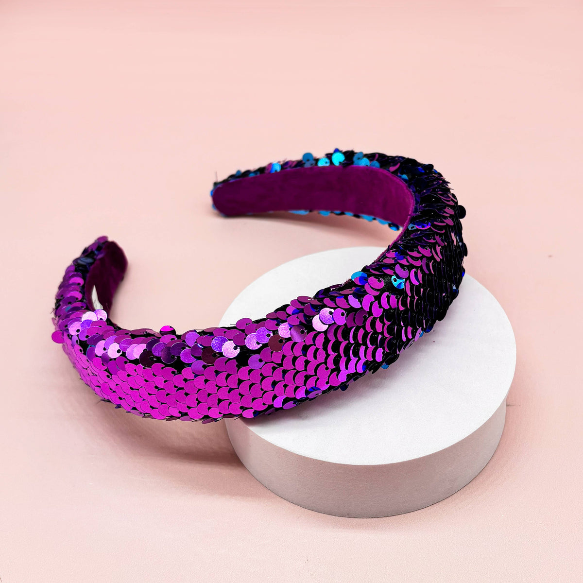 Reversible Sequins Headband