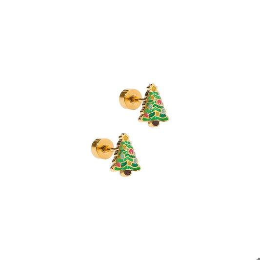 Screwback Stud Earrings - Noelle