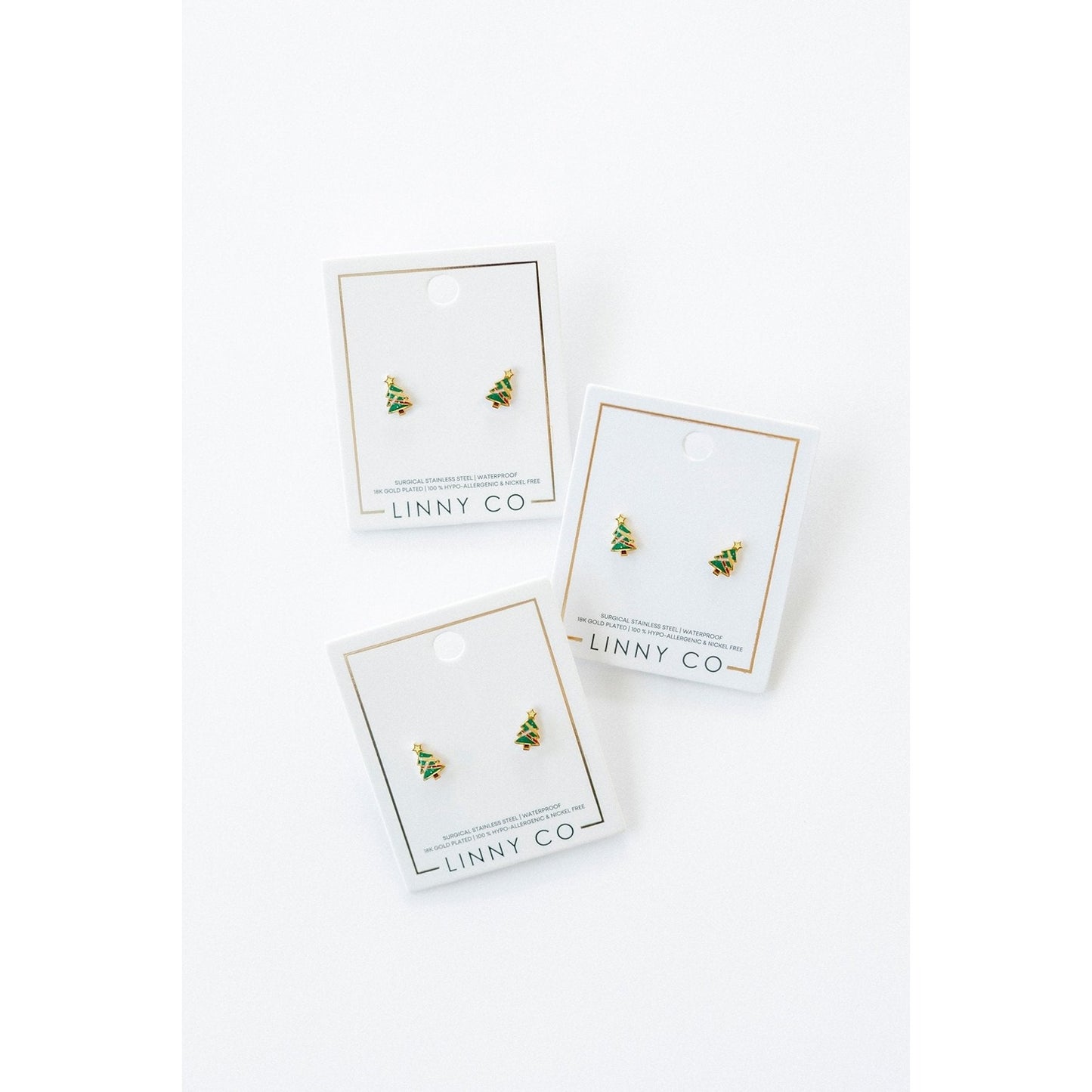 Screwback Stud Earrings - Noelle