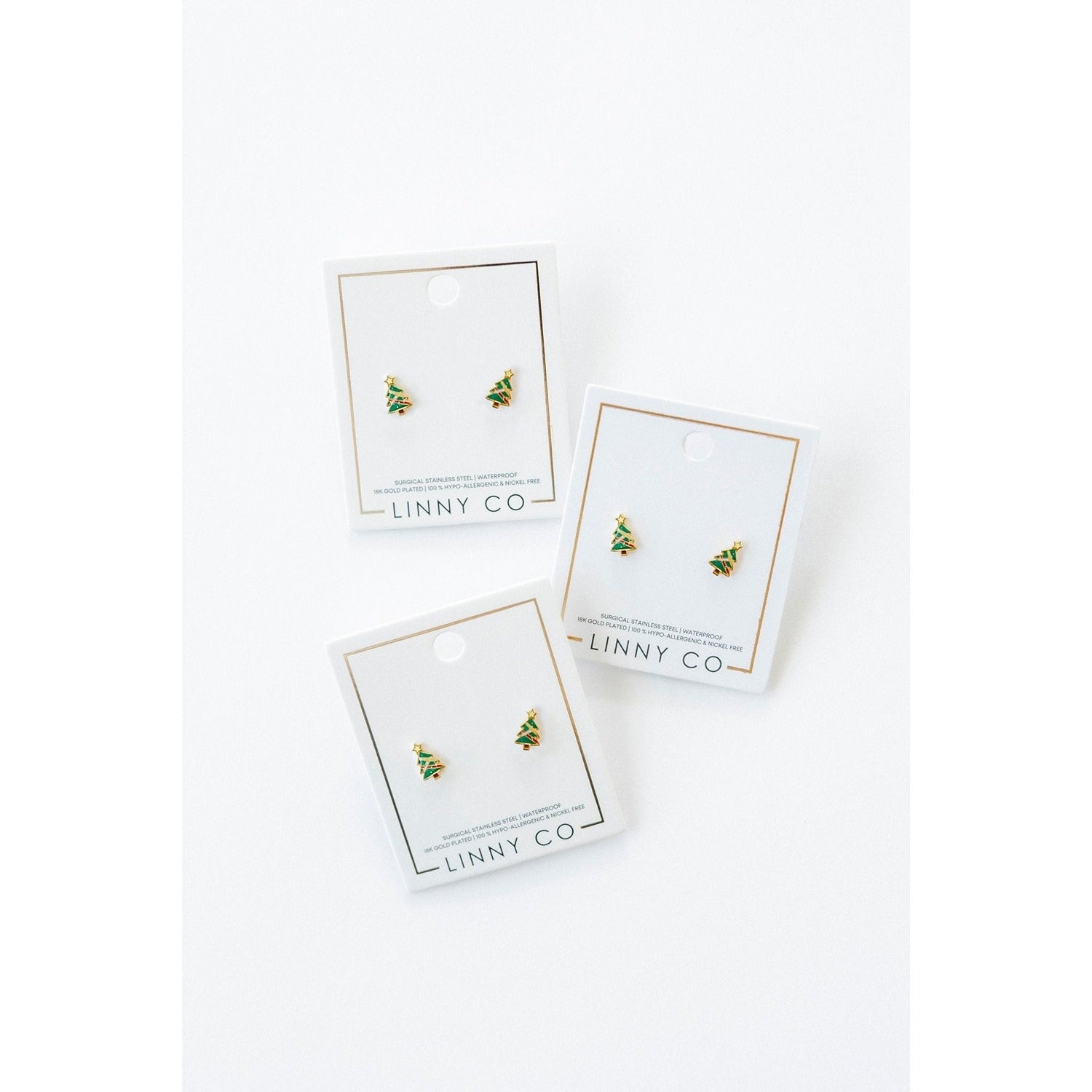 Screwback Stud Earrings - Noelle