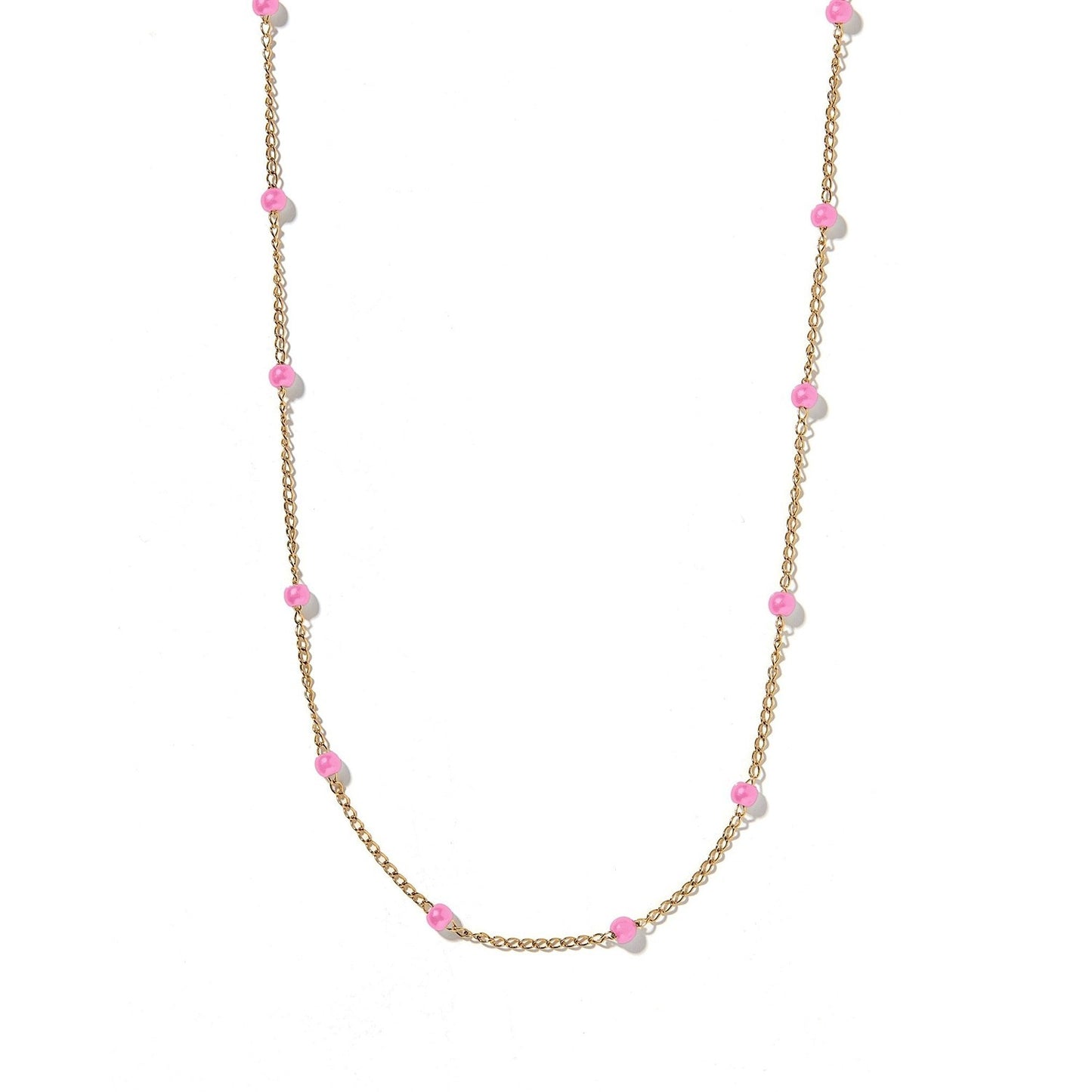 Necklace - Dabney Pink