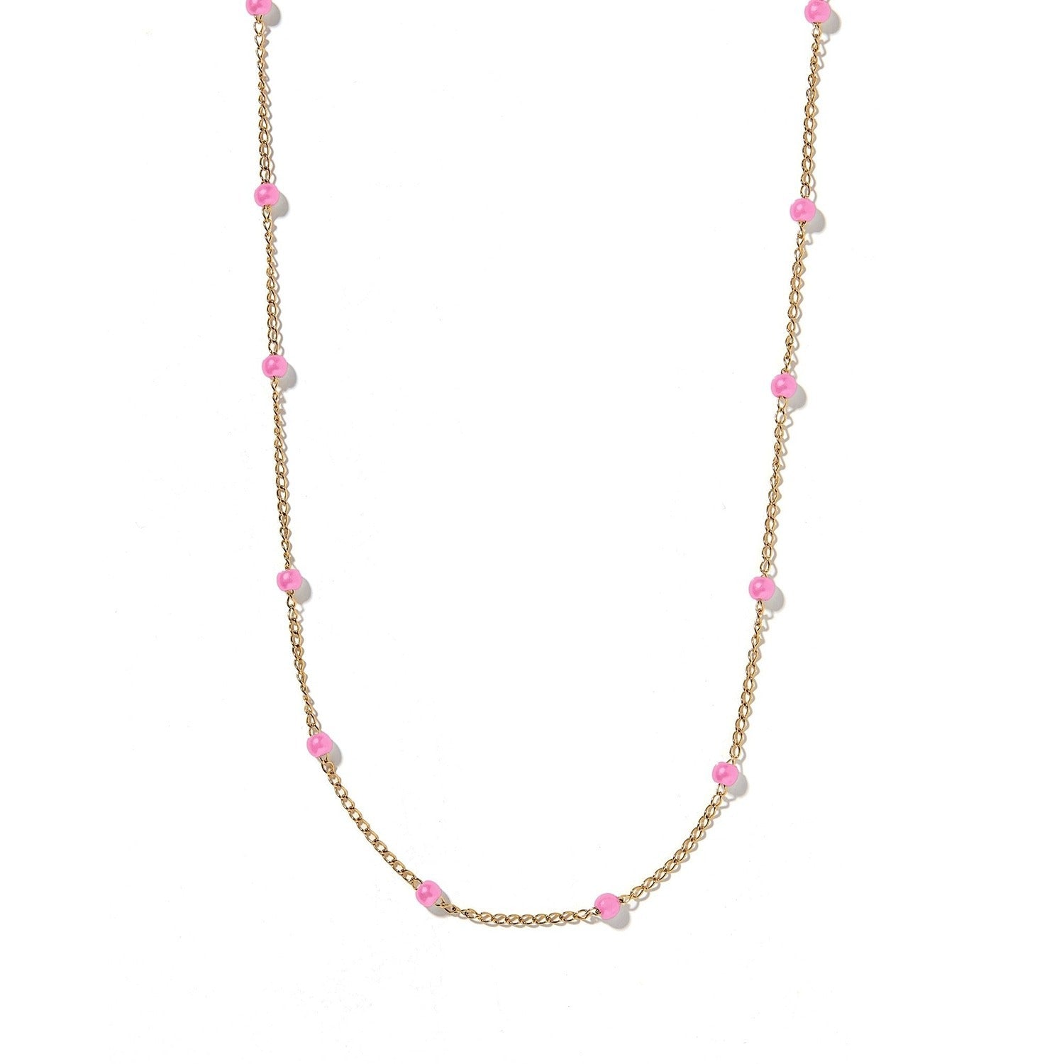 Necklace - Dabney Pink