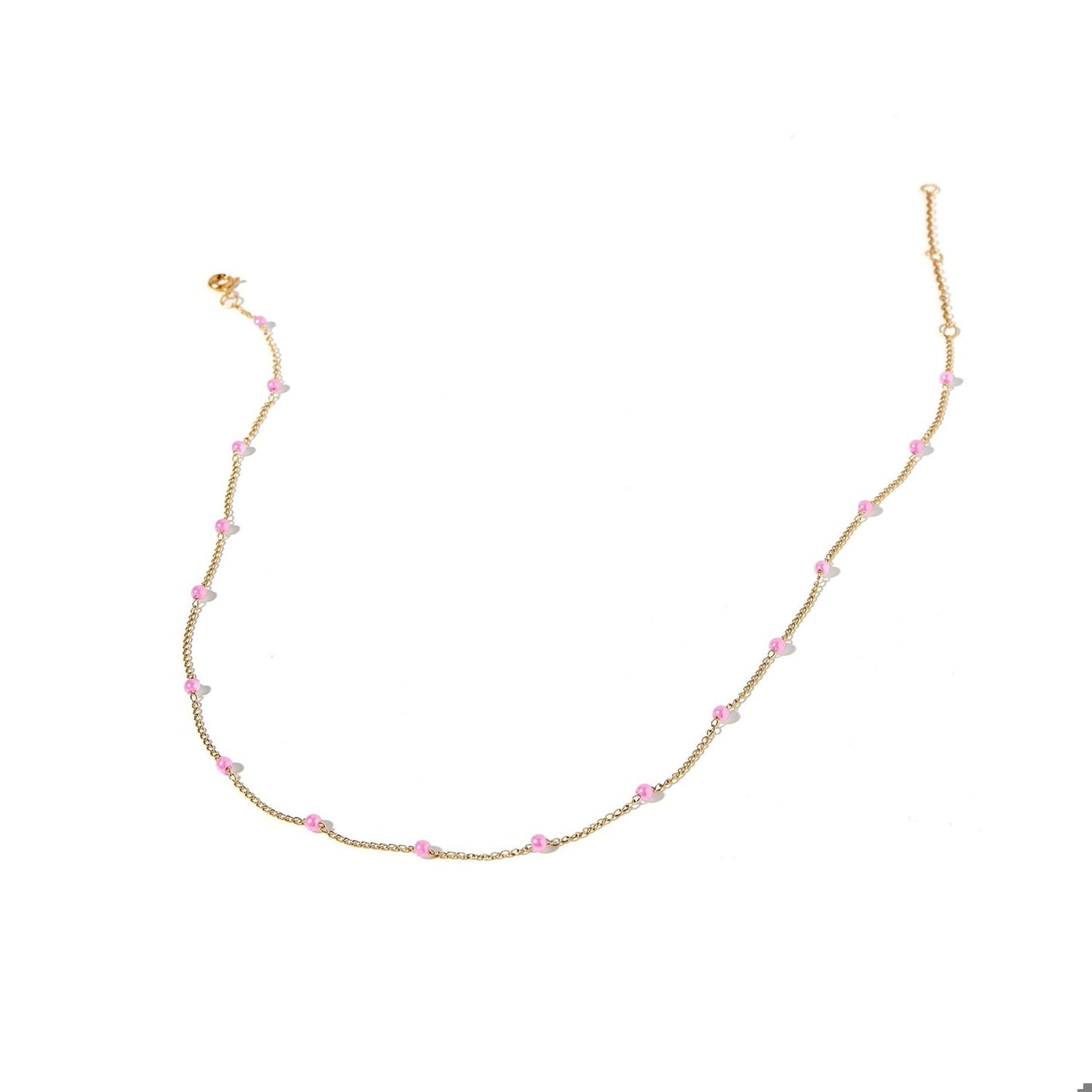 Necklace - Dabney Pink