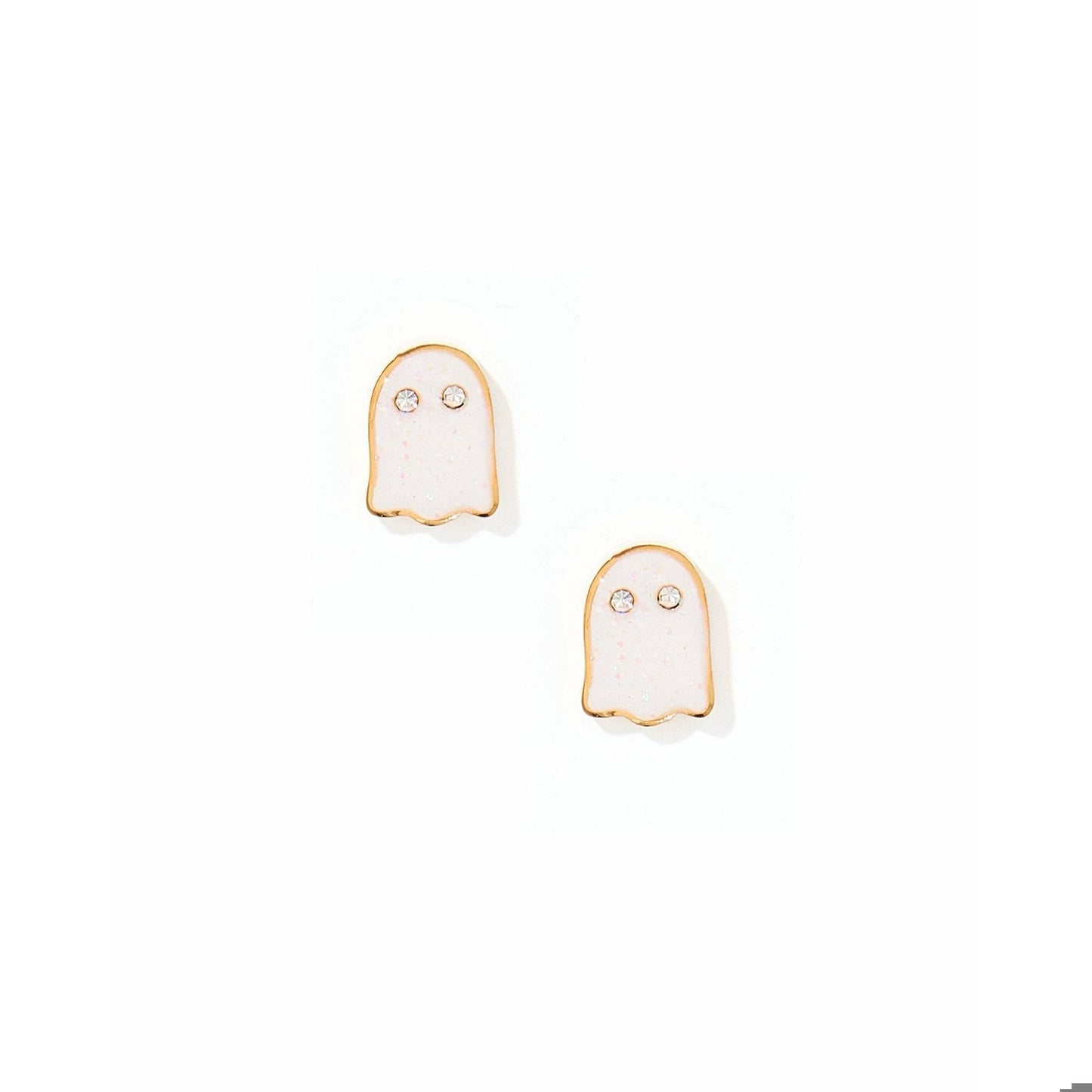 Screwback Stud Earrings - Ghost