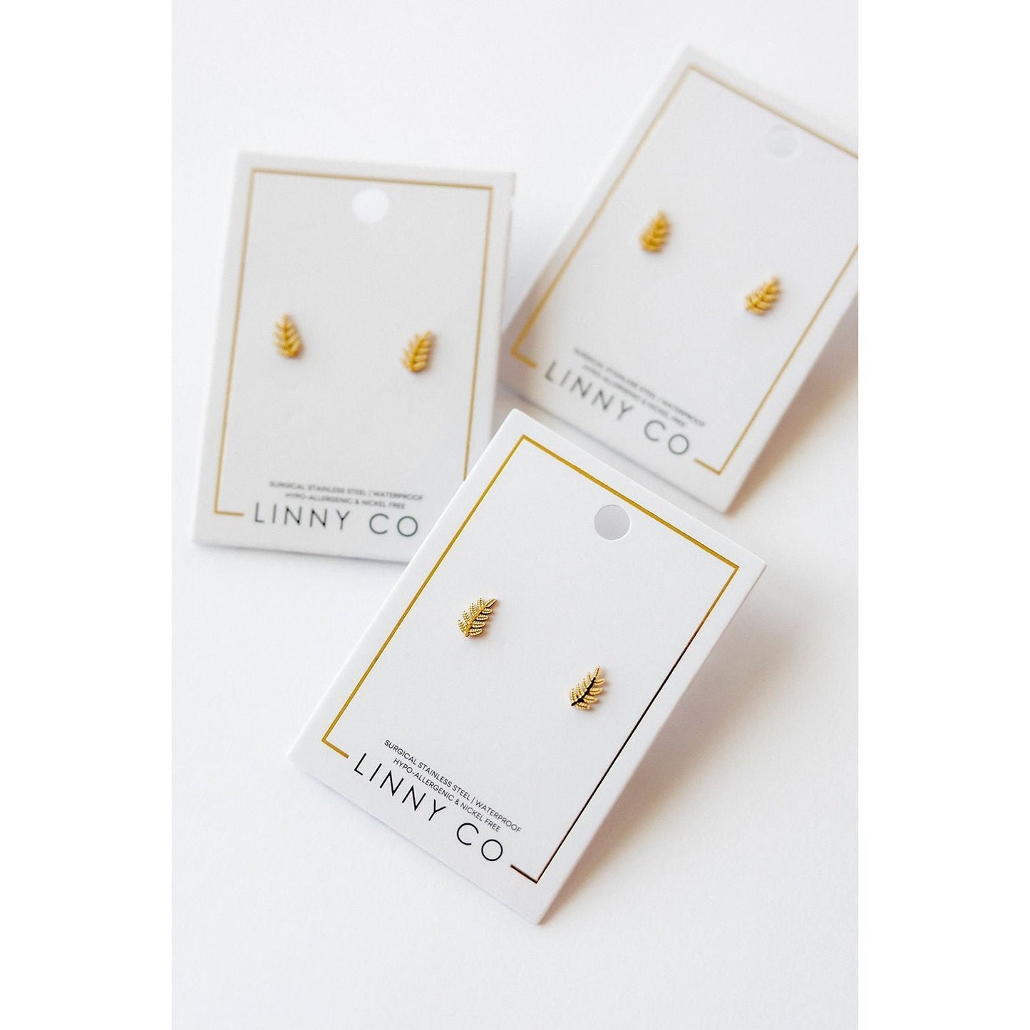 Screwback Stud Earrings - Sylvie