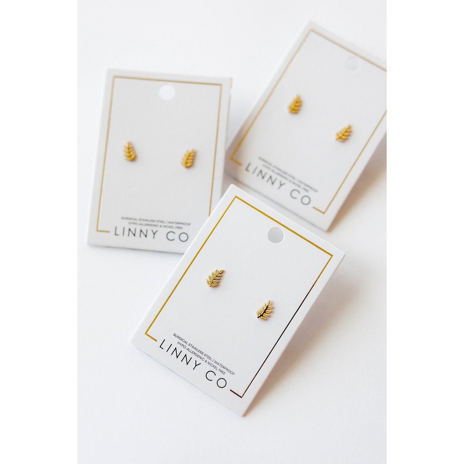 Screwback Stud Earrings - Sylvie