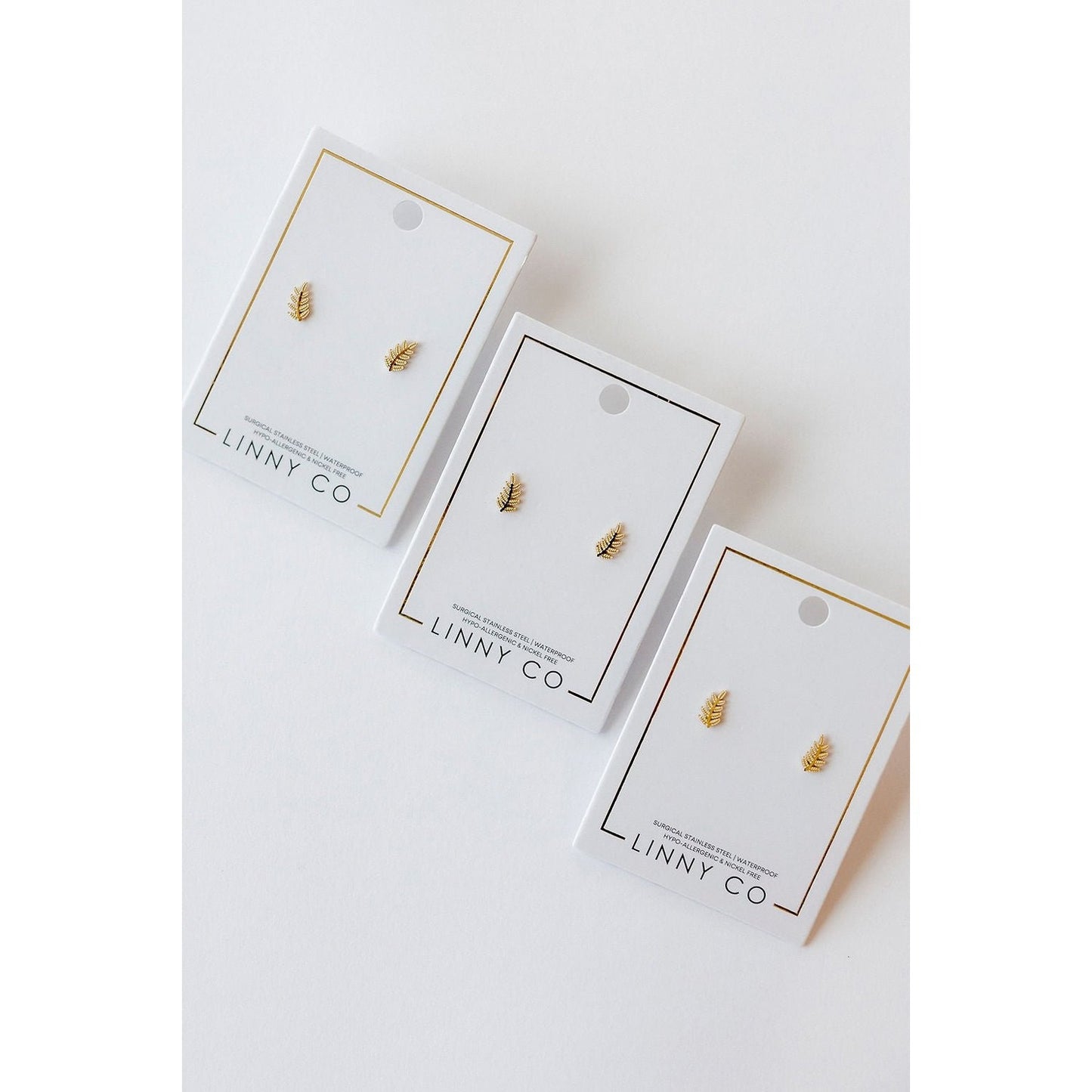 Screwback Stud Earrings - Sylvie