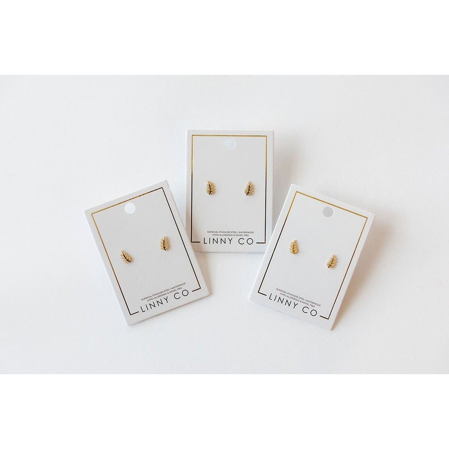 Screwback Stud Earrings - Sylvie