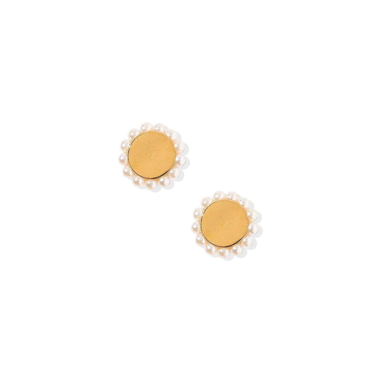 Screwback Stud Earrings - Alice Pearl