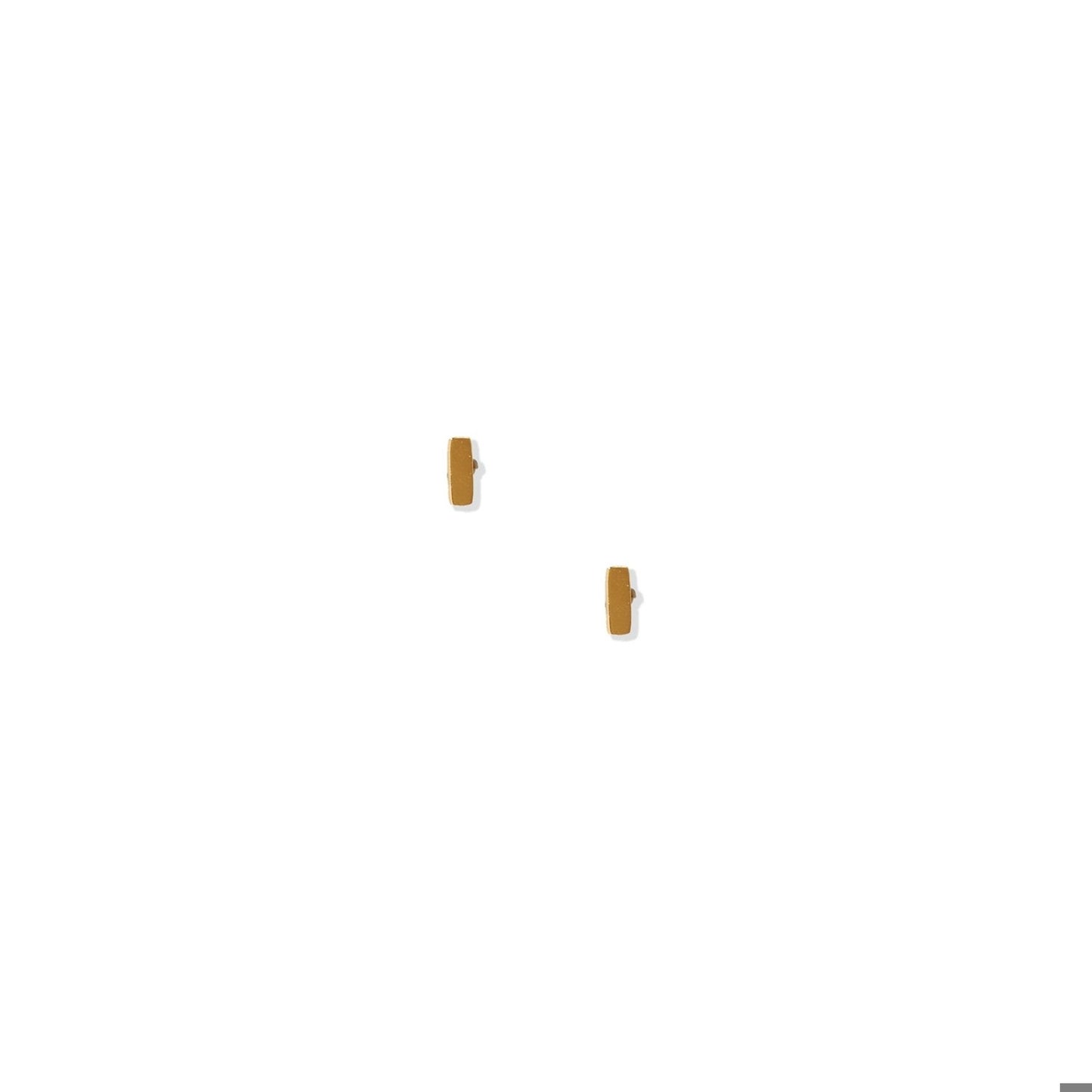 Screwback Stud Earrings - Micro Bar