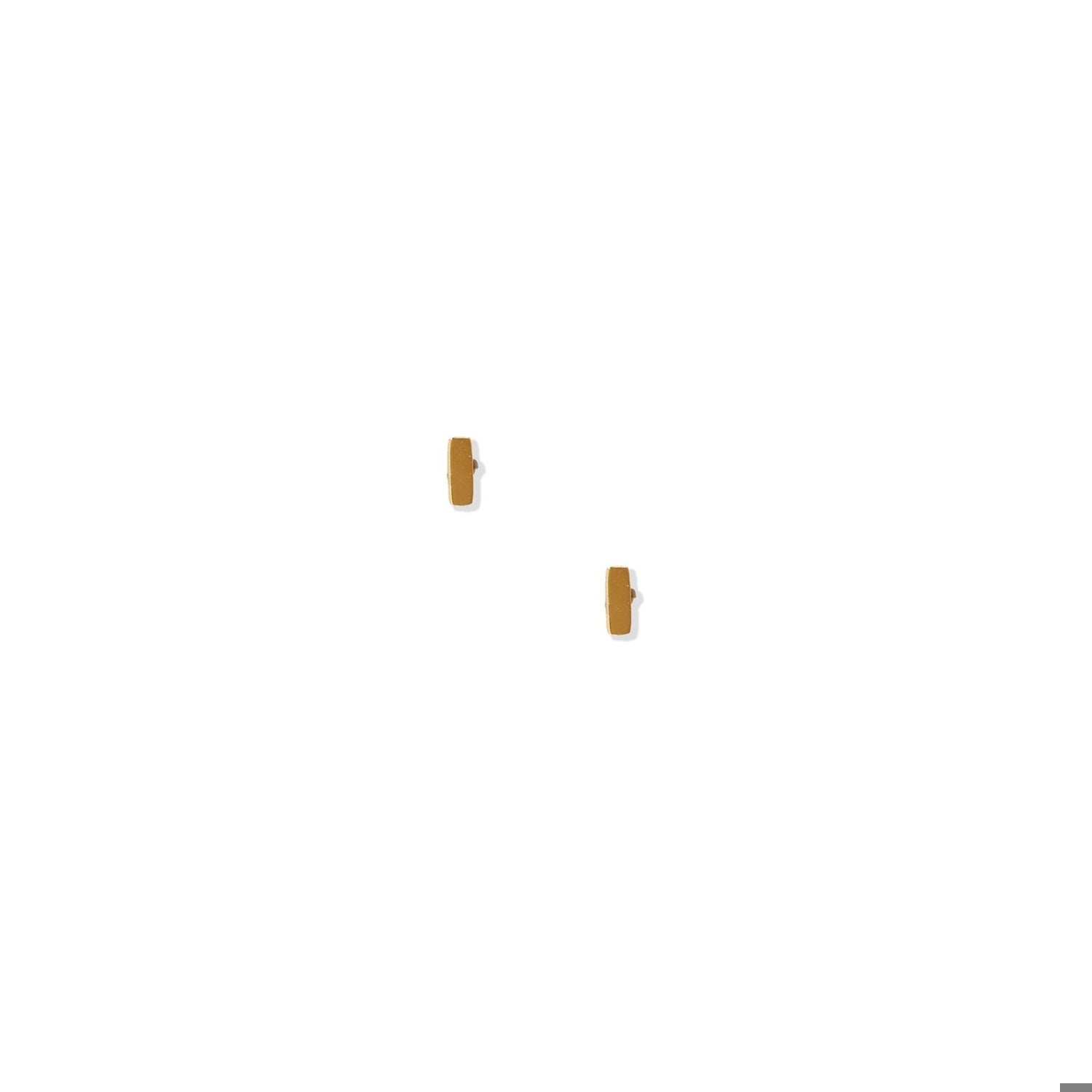 Screwback Stud Earrings - Micro Bar