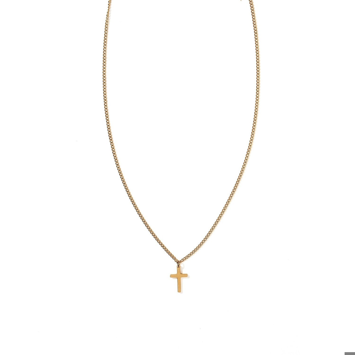 Necklace - Shepherd Cross Gold