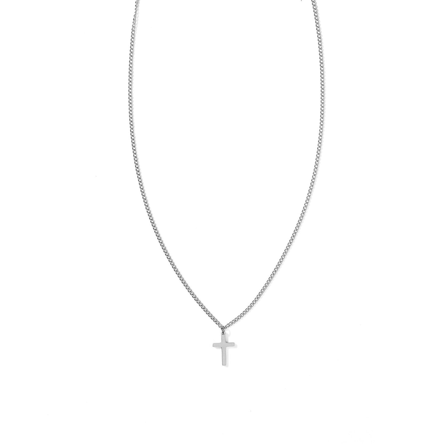 Necklace - Shepherd Cross Silver