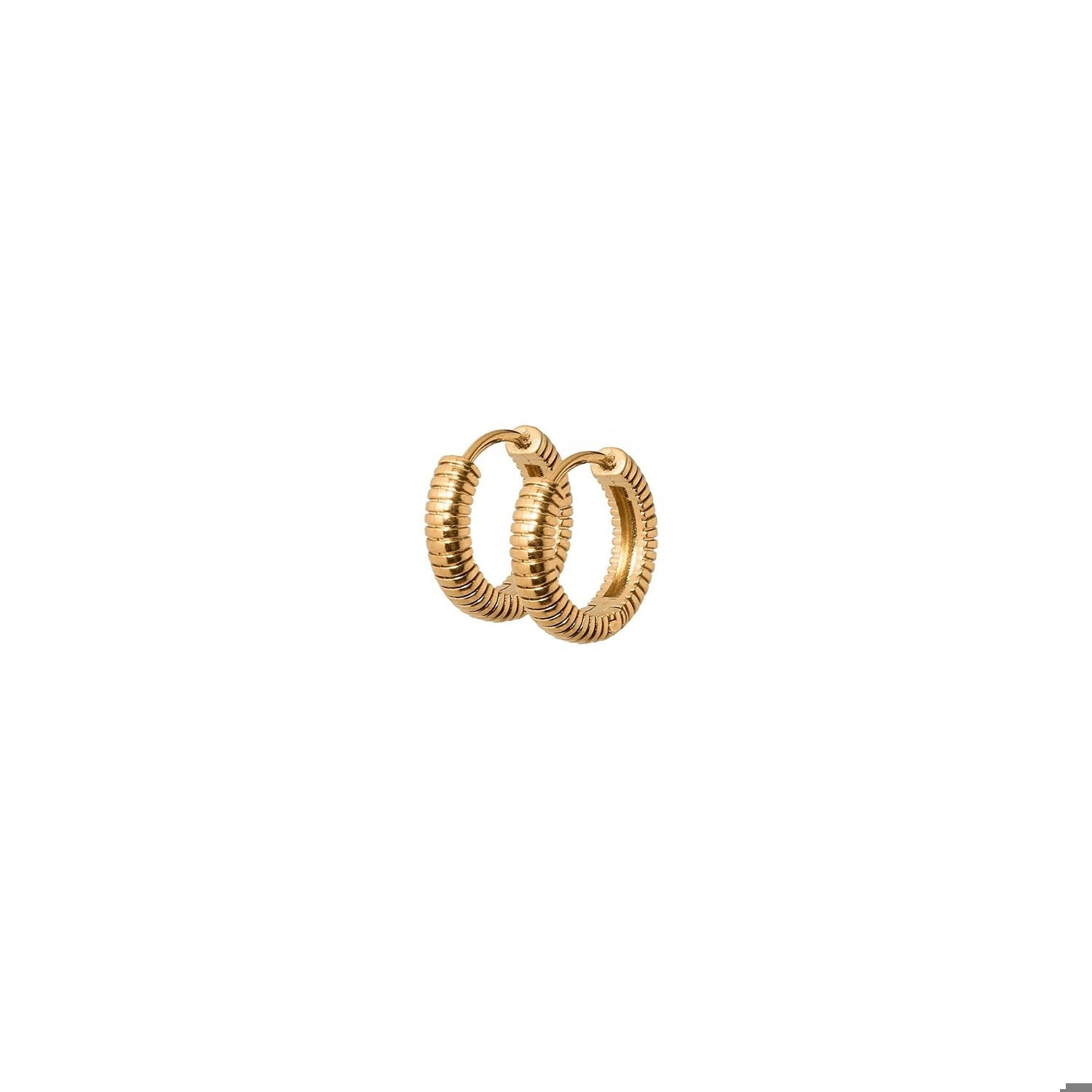 Huggie Earrings - November Gold