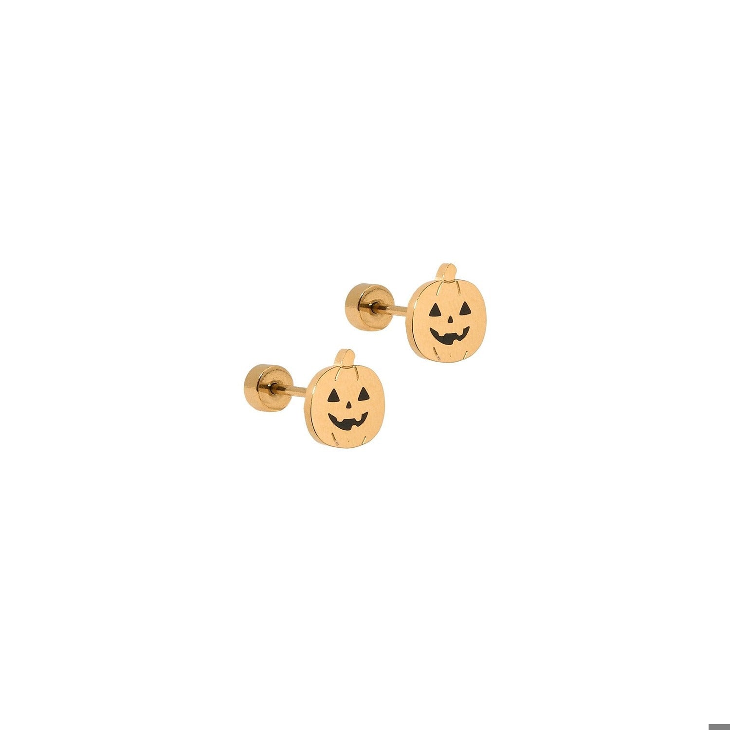 Screwback Stud Earrings - Jack-O'-Lantern