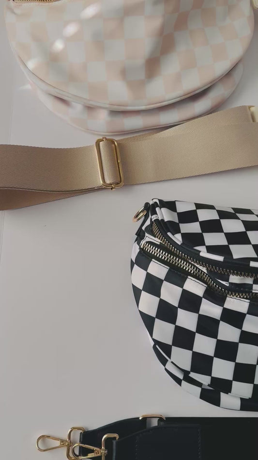 Check Mate On-The-Go Oversized Bum Bag RTS